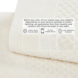 Cotton Diamond Waffle Weave Bath Towel Set - Grayson Collection Bath - Tophatter Daily Deals