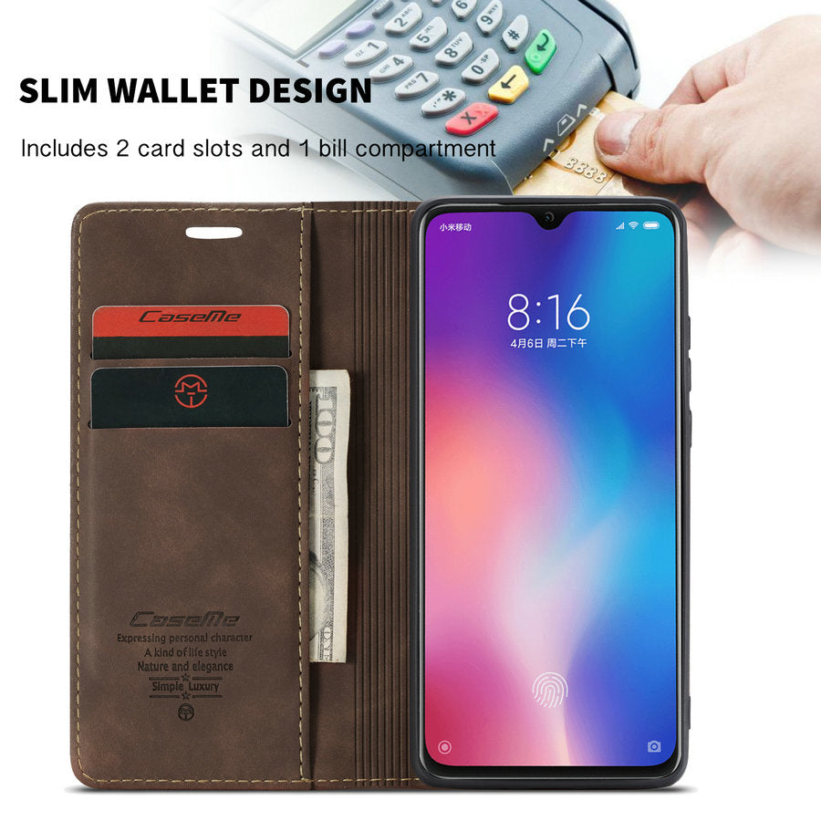 Xiaomi Mi12 Lite Retro Magnetic Wallet Leather Case Xiaomi Cases - Tophatter Daily Deals