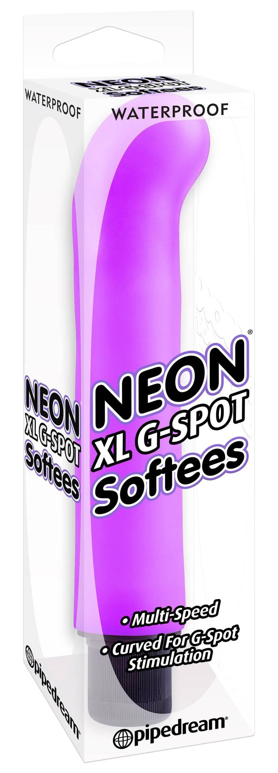 Pipedream - Neon - XL G-Spot Softee G-Spot Vibrator Sex Toy - Tophatter Daily Deals
