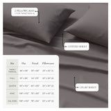 Viscose from Bamboo & Cotton Blend Jersey Knit Sheets Bedding - Tophatter Daily Deals