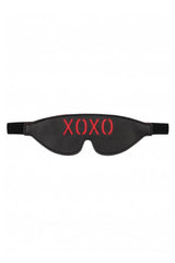 Ouch by Shots Toys - XOXO Blindfold - Black/Red BDSM - Tophatter Daily Deals