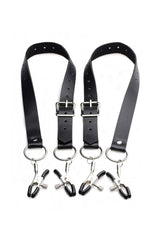 XR Brands - Master Series - Labia Spreader Straps with Clamps BDSM - Tophatter Daily Deals