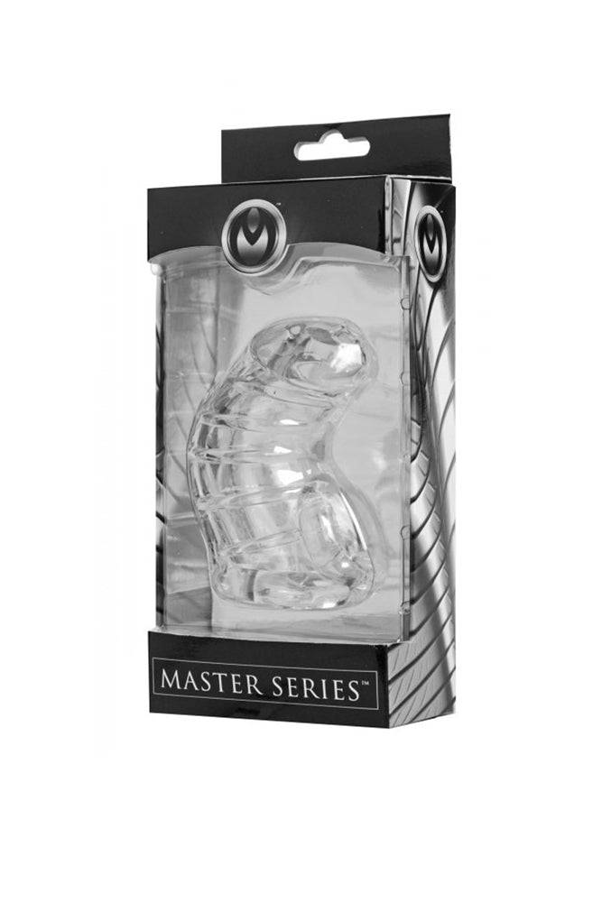 XR Brands - Master Series - Detained - Soft Body Chastity Cage - Tophatter Daily Deals