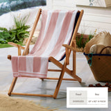Striped Cabana Beach Towel - Edgartown Collection Bath - Tophatter Daily Deals