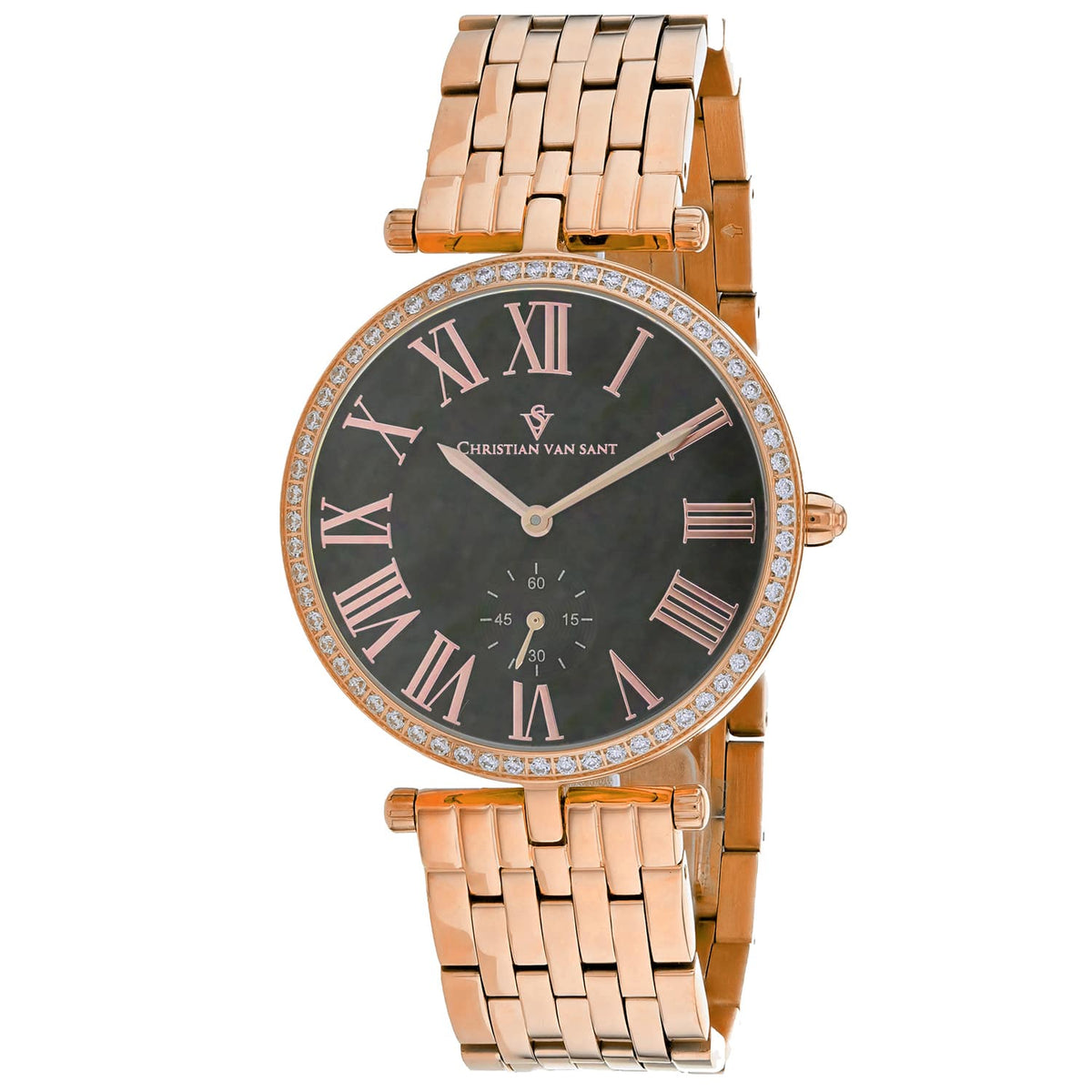 Christian Van Sant Women's Hush // CV0294 Mother of pearl Watches - Tophatter Daily Deals