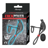 Nasstoys Cockpower (Black) – Remote-Controlled Cock Ring and Ball Cinch > Cock Ring > Adjustable - Tophatter Daily Deals