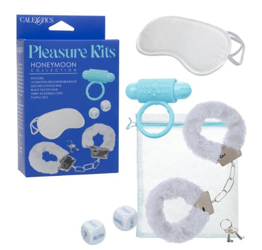 Pleasure Kits Honeymoon Collection – Couples Play Set > Bondage Gear > Bondage Kits - Tophatter Daily Deals