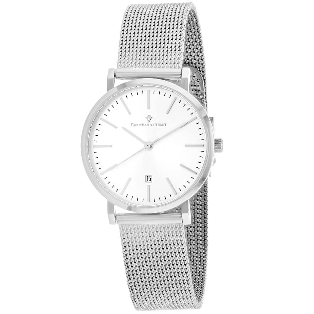 Christian Van Sant Women's Paradigm // CV4223 Silver Watches - Tophatter Daily Deals