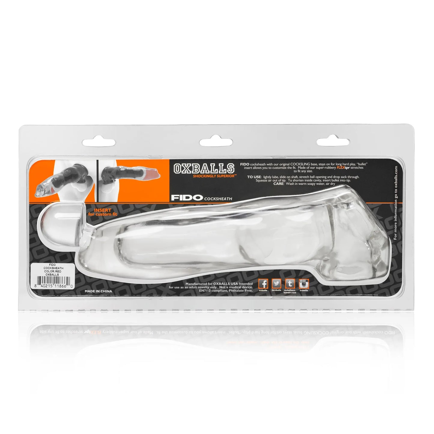 Fido Cocksheath – Adjustable Fit Sleeve > Sex Toys For Men > Penis Sleeves - Tophatter Daily Deals
