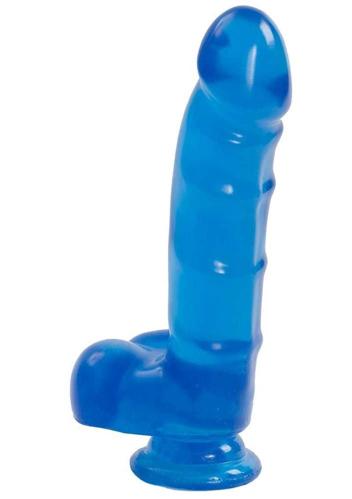 6" Cock And Balls With Suction Cup Sapphire > Dildos > Realistic Dildos - Tophatter Daily Deals