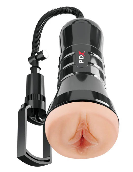 PDX Wet Pussies Super Sucker XXL – Suction Pump Vagina Stroker > Sex Toys For Men > Masturbators > Manual - Tophatter Daily Deals