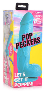 Pop Pecker 8.25 Inch Realistic Dildo With Suction Base Light > Dildos > Realistic Dildos - Tophatter Daily Deals