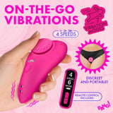 Silicone Panty Vibe (Pink) – Remote-Controlled 3.3 Inch Panty Vibrator > Sex Toys For Ladies > Panty Vibes - Tophatter Daily Deals