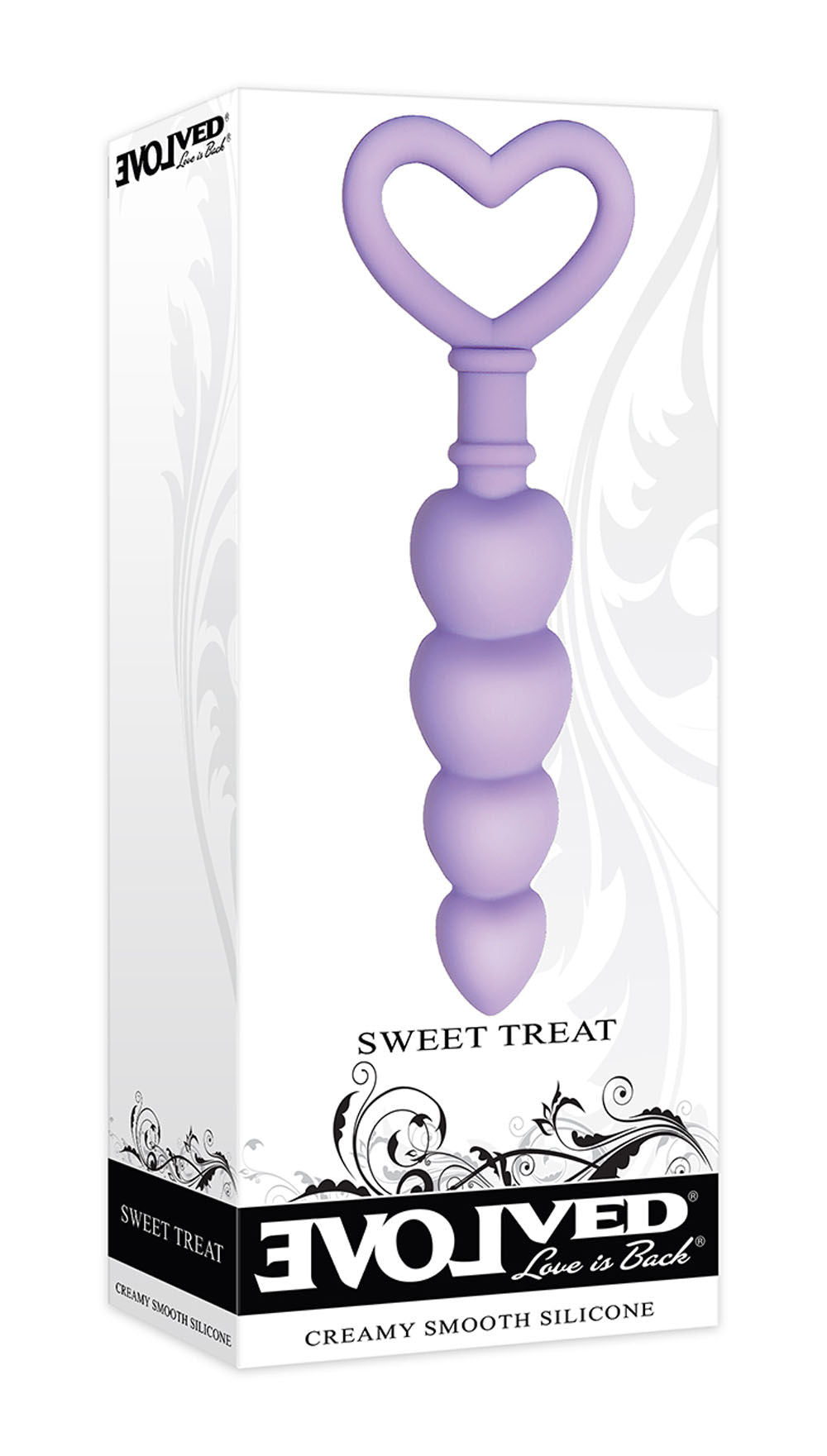 Sweet Treat Heart-Shaped Silicone Beads – 6.15" Flexible Graduated Butt Plug > Anal Range > Anal Beads - Tophatter Daily Deals