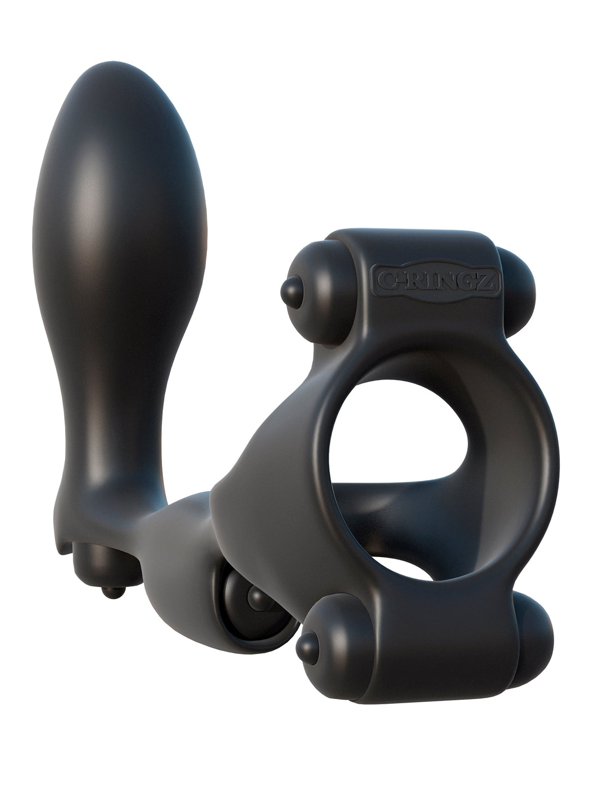 Fantasy C-Ringz Deluxe Vibrating Cock Ring and Prostate Plug > Anal Range > Prostate Plugs - Tophatter Daily Deals