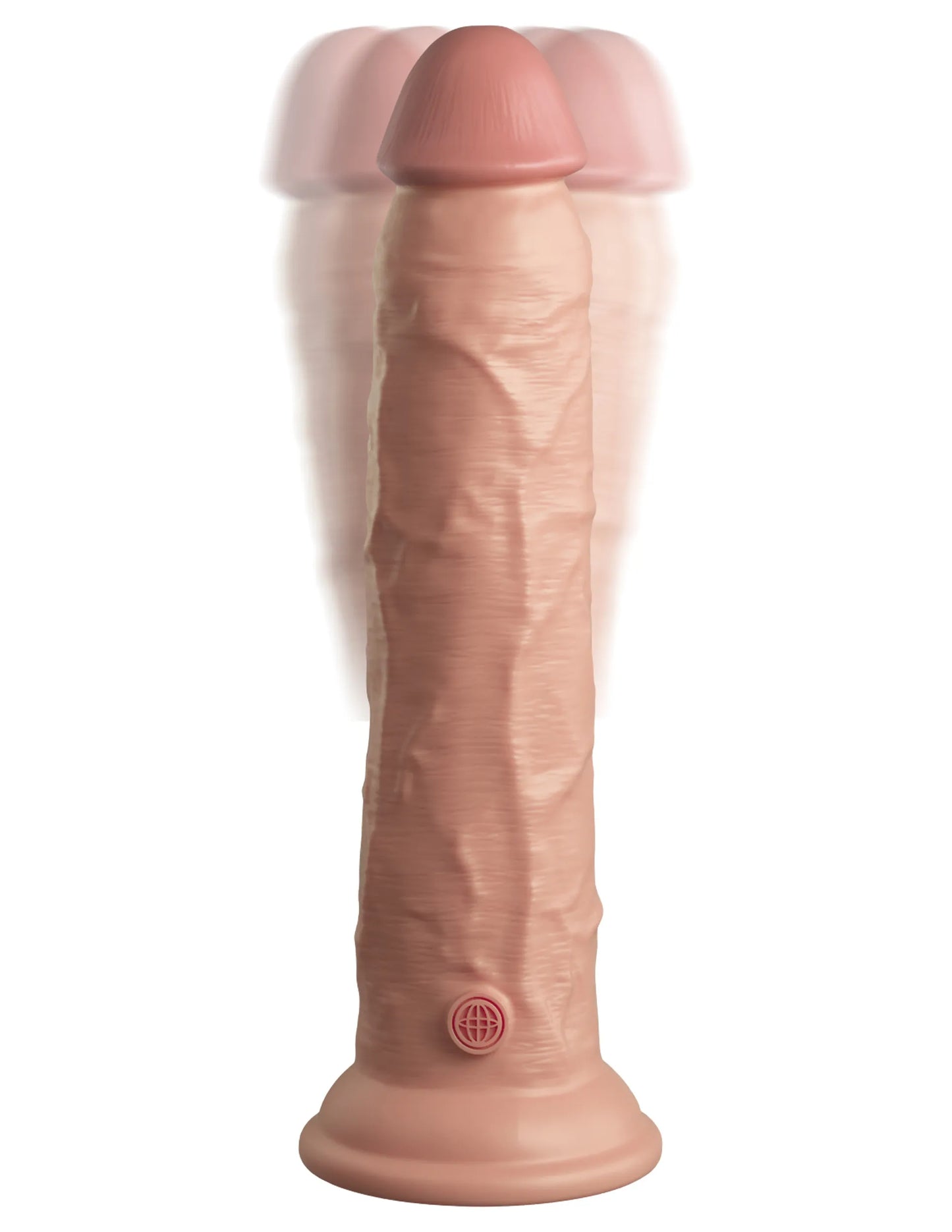 King Cock Elite 9 Inch Dual Density Silicone Vibrating Dildo With Remote > Vibrators > Realistic Vibrators - Tophatter Daily Deals