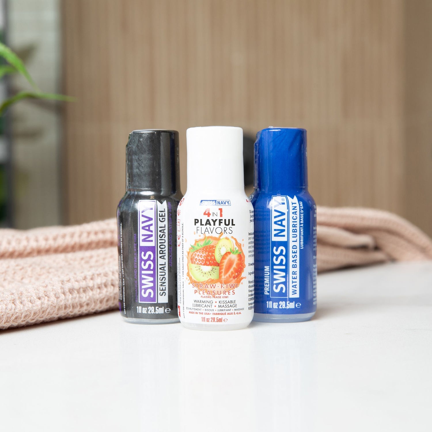 Swiss Navy Weekend Fun Pack - 3 Vibrant Flavors 2 Oz > Lube > Water Based - Tophatter Daily Deals