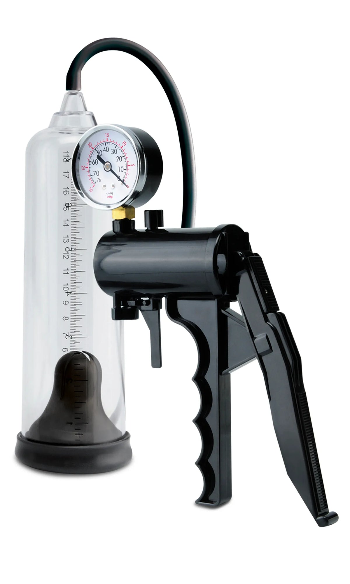 Pump Worx Max-Precision Power Pump (Black) – Handheld Penis Pump 18cm Insertable > Pumps > Penis Pumps - Tophatter Daily Deals