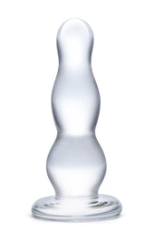 Glas 4 Inch Graduated Bulb Butt Plug > Glass > Toys - Tophatter Daily Deals