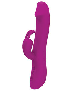 Natural Motion Thrusting – Rechargeable Silicone Rabbit Vibrator with 7 Functions > Vibrators > Ladies > Rabbit - Tophatter Daily Deals