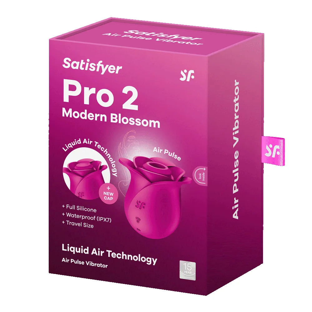 Satisfyer Pro 2 Modern Blossom – Air Pulse Clitoral Vibrator > Sex Toys For Ladies > Air Pulsation - Tophatter Daily Deals