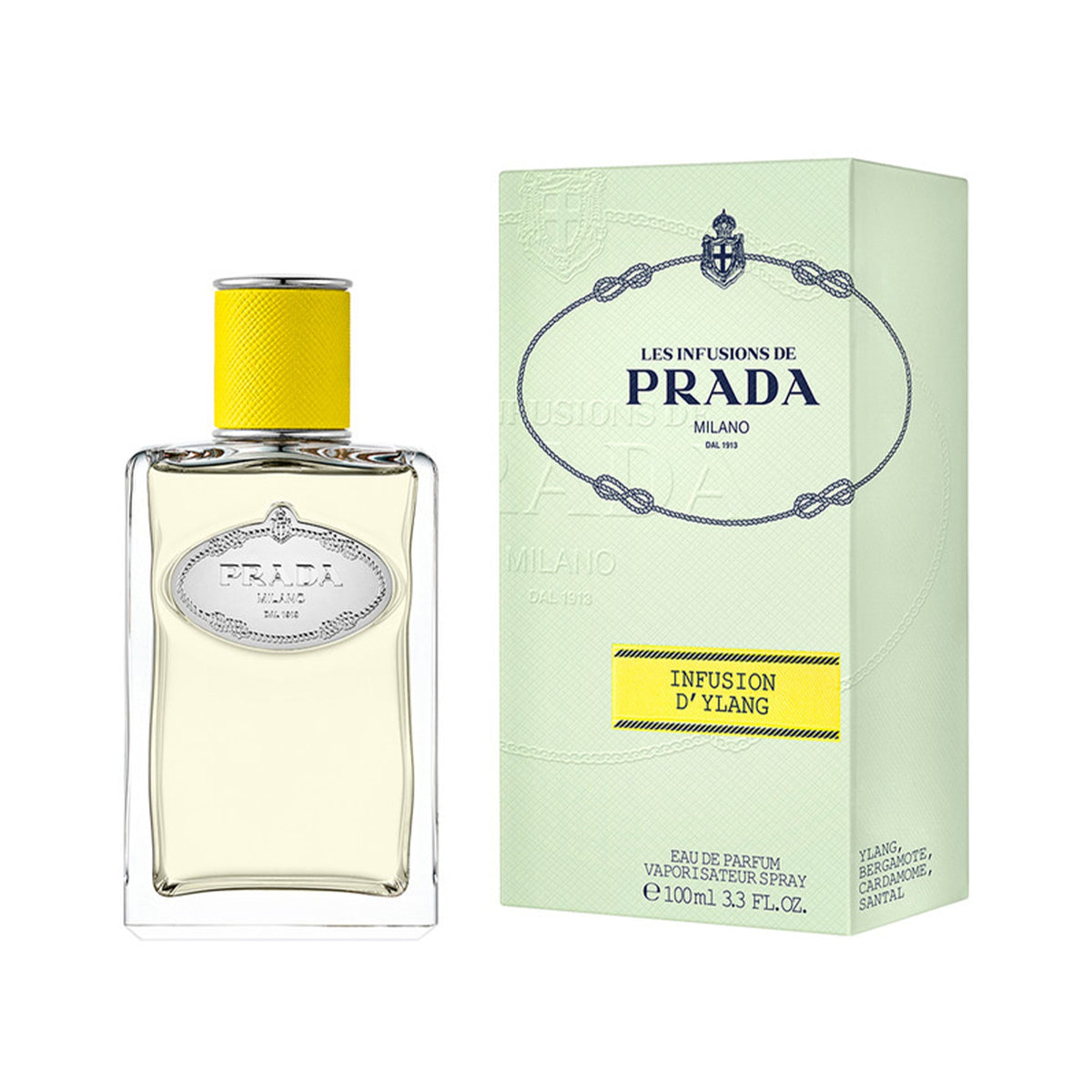 Prada Les Infusions d'Ylang Eau De Parfum 100ml Spray - Tophatter Daily Deals