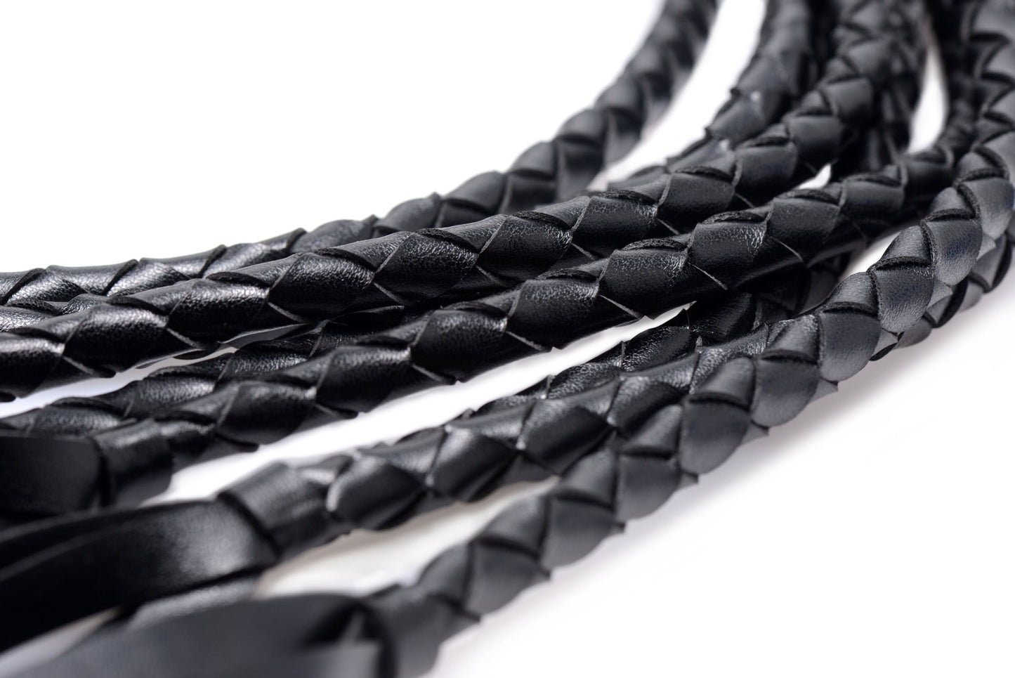 8 Tail Braided Flogger – Durable Leather Bondage Flogger > Bondage Gear > Whips & Floggers - Tophatter Daily Deals