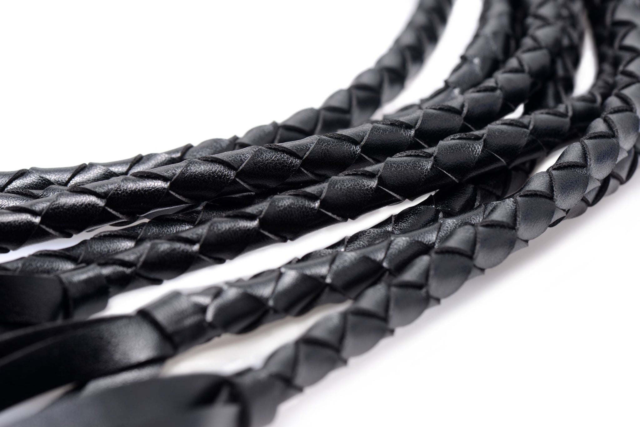 8 Tail Braided Flogger – Durable Leather Bondage Flogger > Bondage Gear > Whips & Floggers - Tophatter Daily Deals