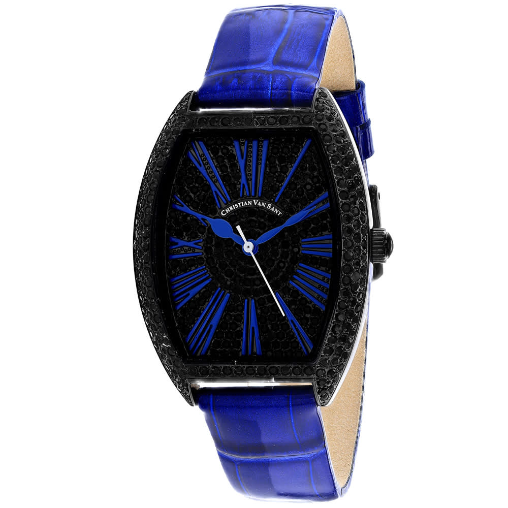 Christian Van Sant Women's Chic // CV4845 Black Watches - Tophatter Daily Deals
