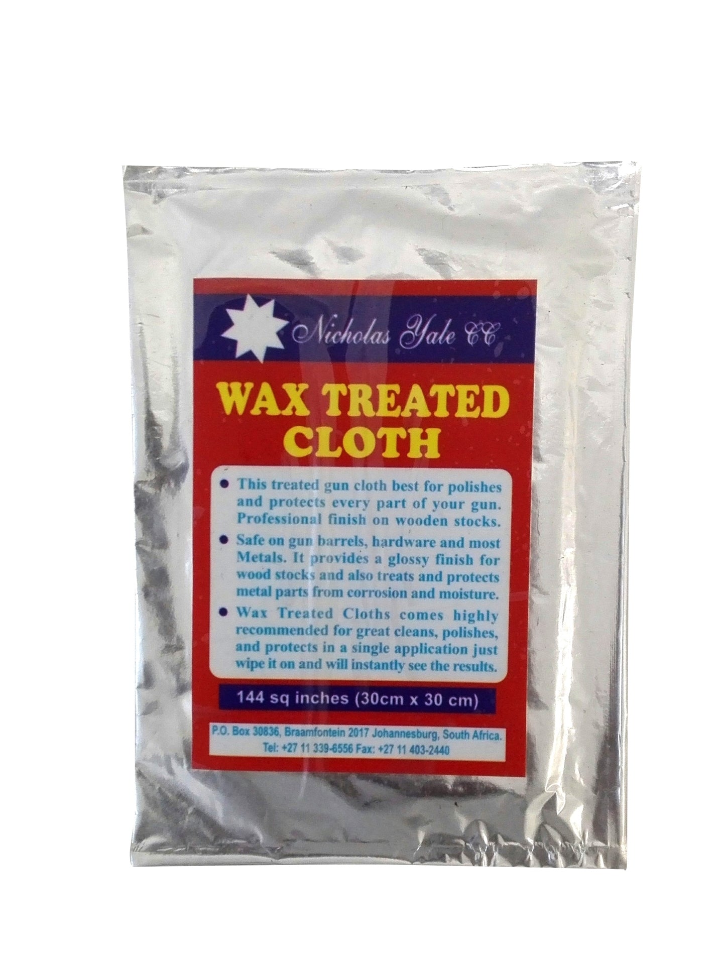 YALE WAX TREATED CLOTH 12X12 - Tophatter's Army Deals CLEANING EQUIPMENT - Tophatter Daily Deals