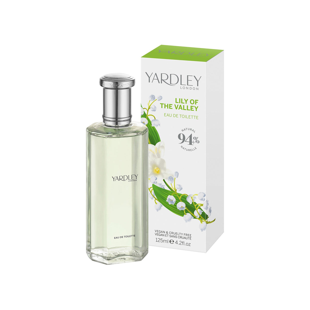 Yardley Lily Of The Valley Eau De Toilette 125ml Spray - Tophatter Daily Deals
