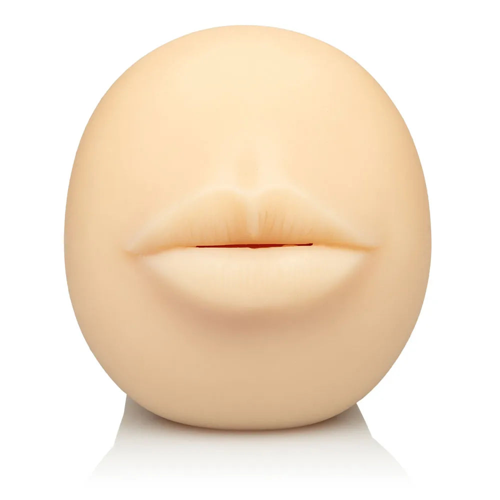 Stroke It Mouth – Heavy-Duty Realistic Masturbator Sleeve > Sex Toys For Men > Masturbators > Manual - Tophatter Daily Deals
