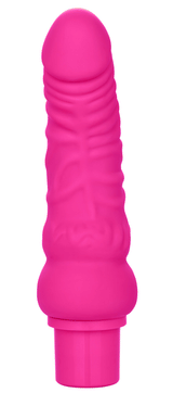Power Stud Curvy Vibrator Pink Flexible Silicone 12 Functions Waterproof > Vibrators > Realistic Vibrators - Tophatter Daily Deals
