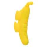 Neon Vibes The Butterfly Vibe Yellow Silicone Finger Teaser with 10 Functions and Rechargeable > Vibrators > Finger Vibrators - Tophatter Daily Deals