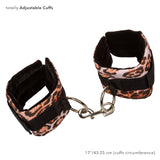 Unleashed Adventure Set 7-Piece Animal Print Faux Leather BDSM Kit with Travel Case > Bondage Gear > Bondage Kits - Tophatter Daily Deals