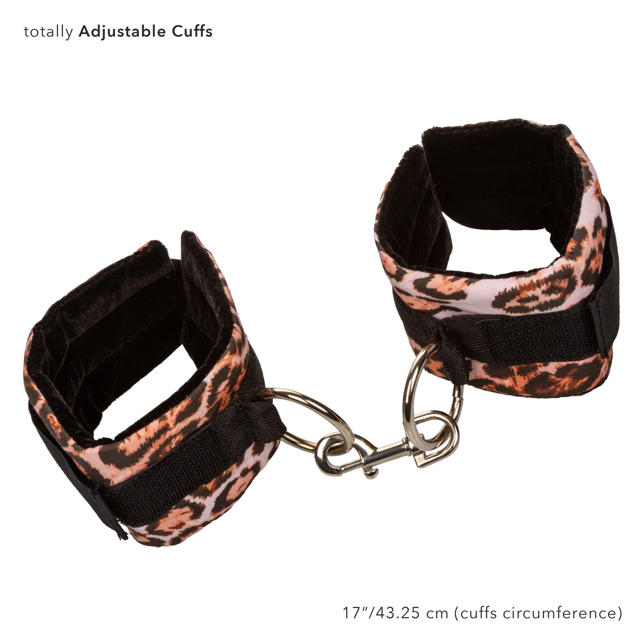 Unleashed Adventure Set 7-Piece Animal Print Faux Leather BDSM Kit with Travel Case > Bondage Gear > Bondage Kits - Tophatter Daily Deals