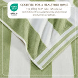 Striped Cabana Beach Towel - Edgartown Collection Bath - Tophatter Daily Deals