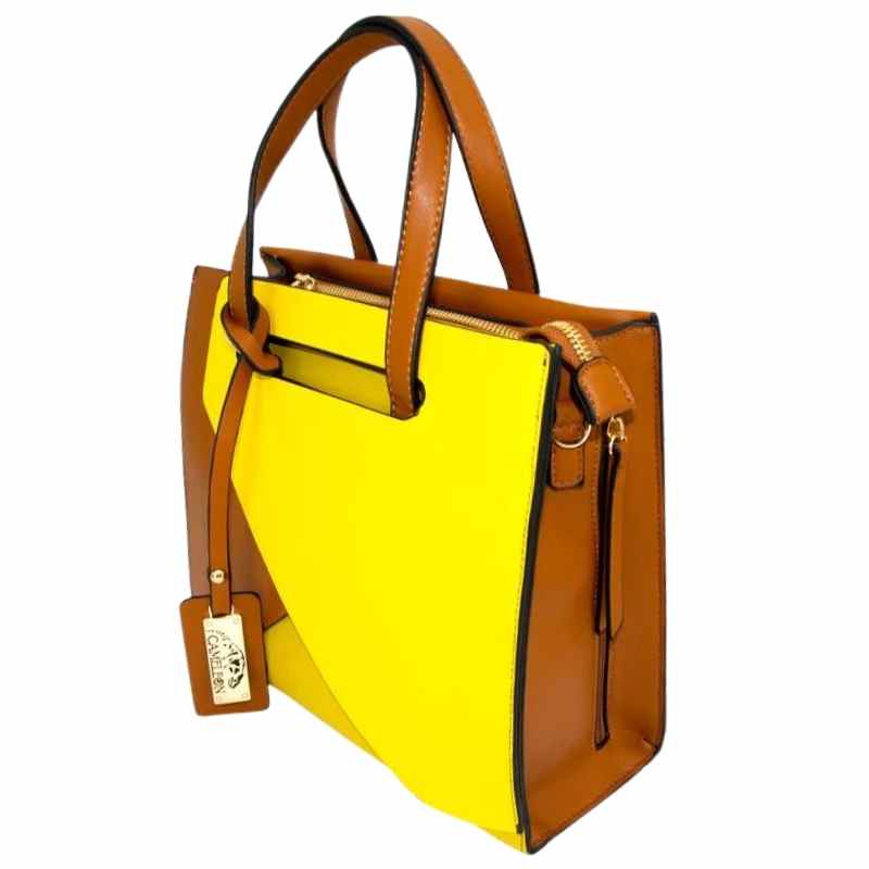 Cameleon® Mia Conceal Carry Handbag with Crossbody Strap Handgun Purses - Tophatter Daily Deals