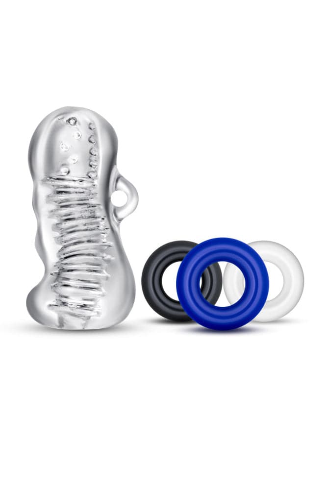 Blush Novelties - Quickie Kit - Jerk Off - Clear Sex Toy - Tophatter Daily Deals