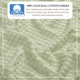 Cotton Diamond Waffle Weave Bath Towel Set - Grayson Collection Bath - Tophatter Daily Deals