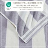 Striped Cabana Beach Towel - Edgartown Collection Bath - Tophatter Daily Deals