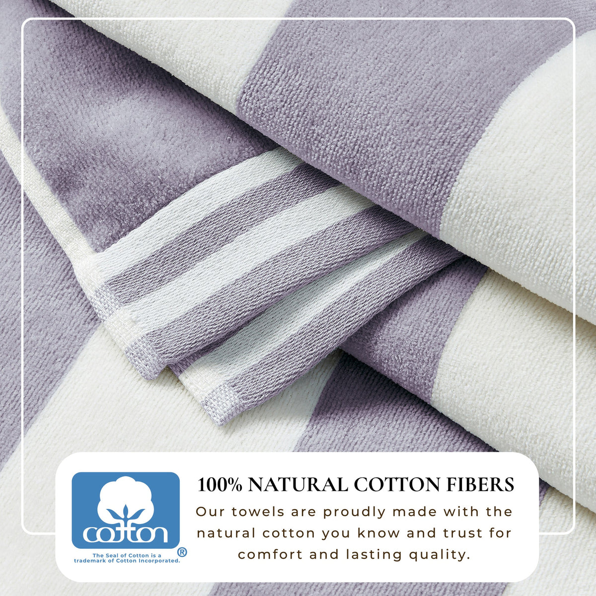 Striped Cabana Beach Towel - Edgartown Collection Bath - Tophatter Daily Deals