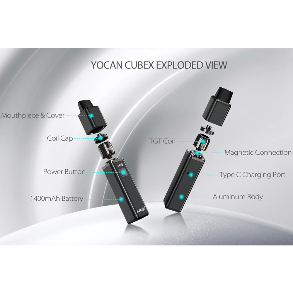 Yocan Cubex Concentrate Vaporizer Vaporizers - Tophatter Daily Deals