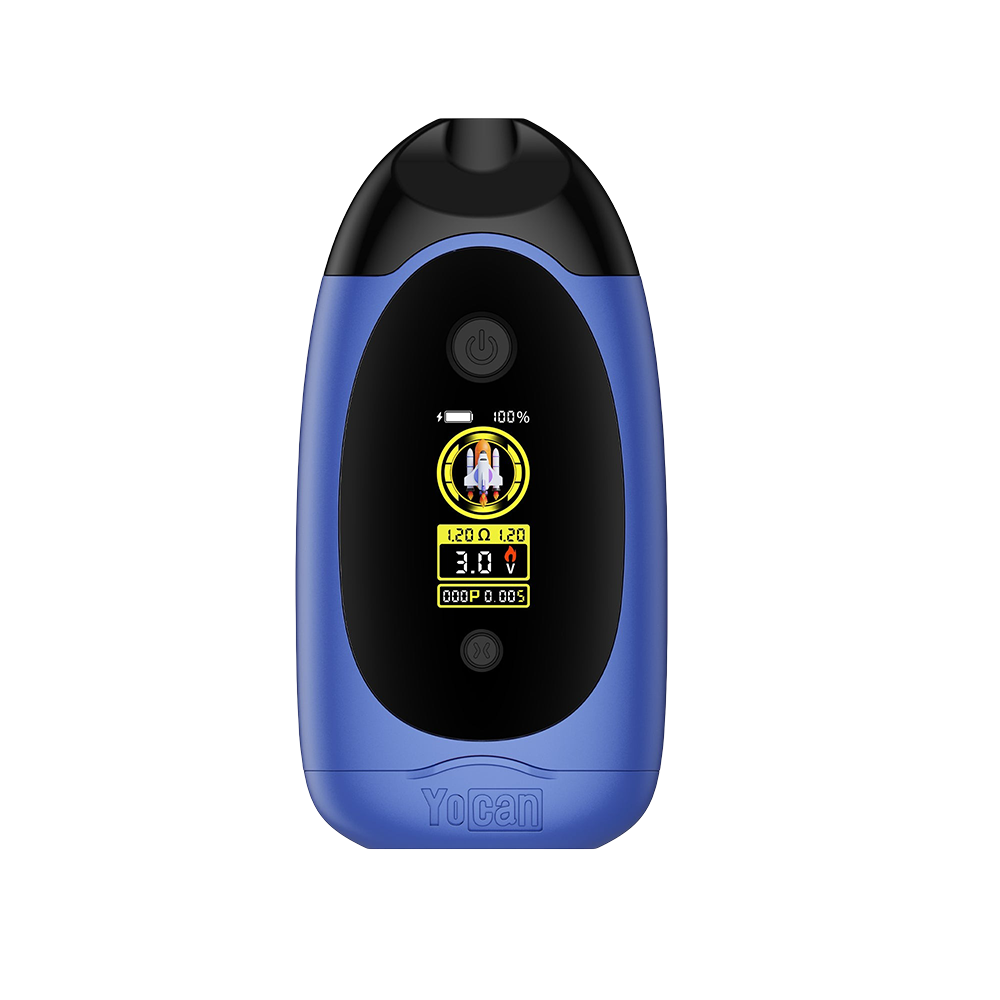 Yocan Dubb Dual 510 Cartridge Battery Yocan Blue Vaporizers - Tophatter Daily Deals