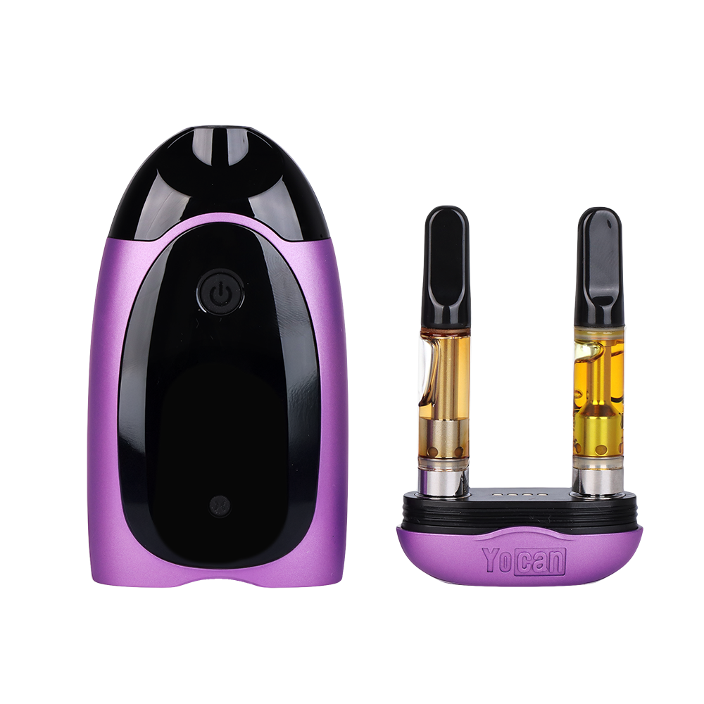 Yocan Dubb Dual 510 Cartridge Battery Vaporizers - Tophatter Daily Deals