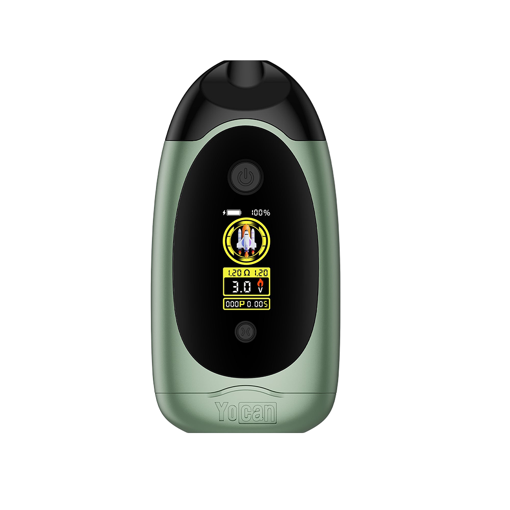 Yocan Dubb Dual 510 Cartridge Battery Yocan Green Vaporizers - Tophatter Daily Deals
