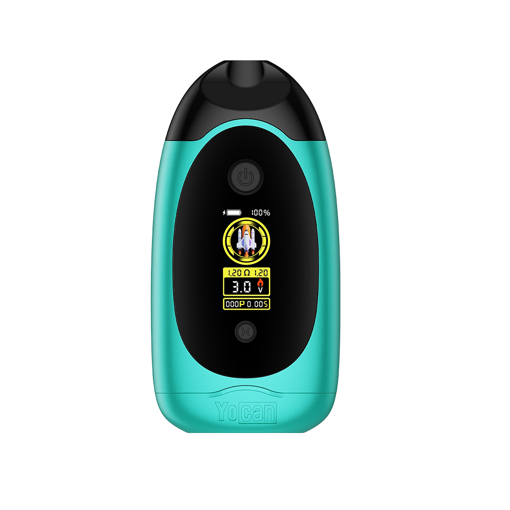 Yocan Dubb Dual 510 Cartridge Battery Yocan Teal Vaporizers - Tophatter Daily Deals