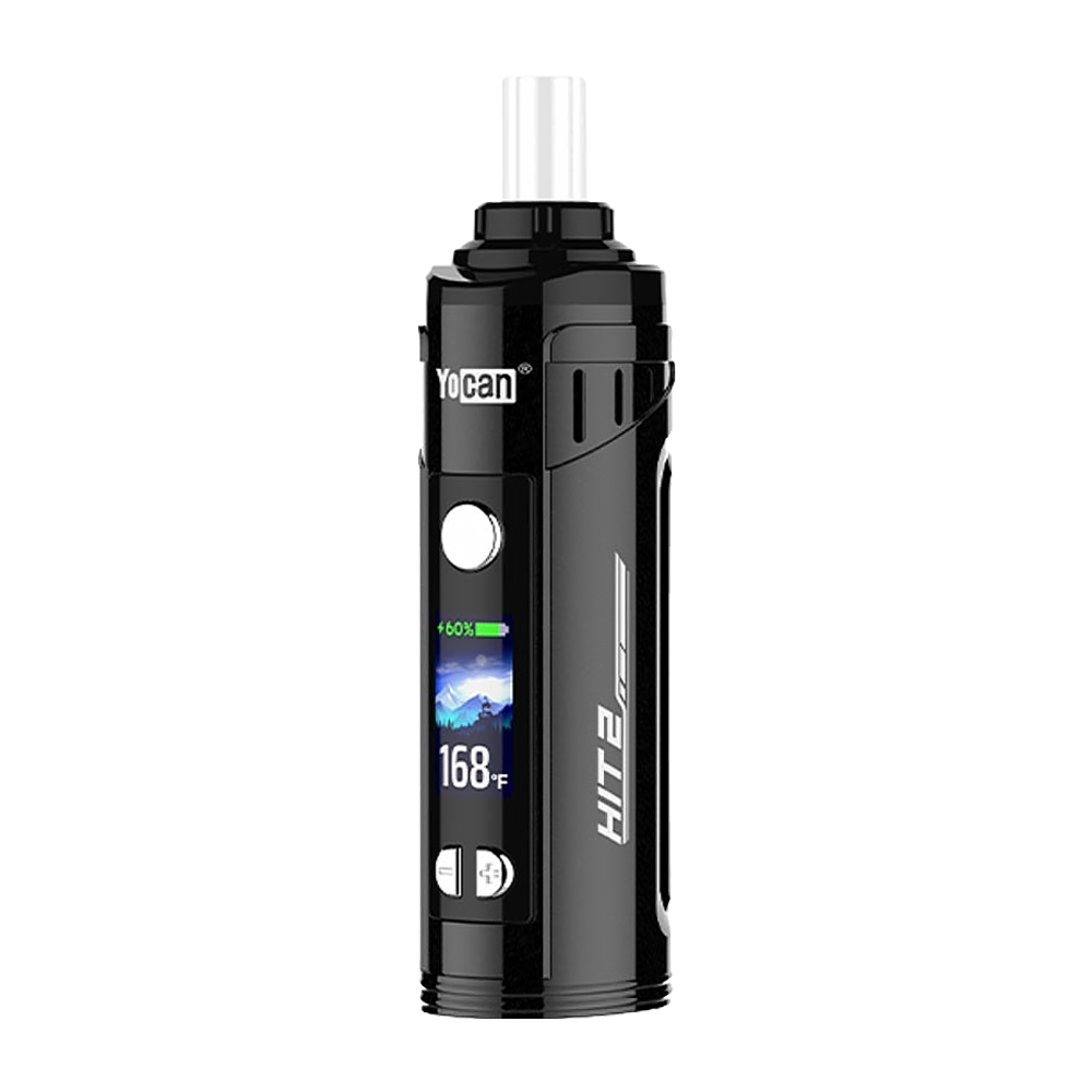 Yocan HIT 2 Dry Herb Vaporizer Yocan Black Vaporizers - Tophatter Daily Deals