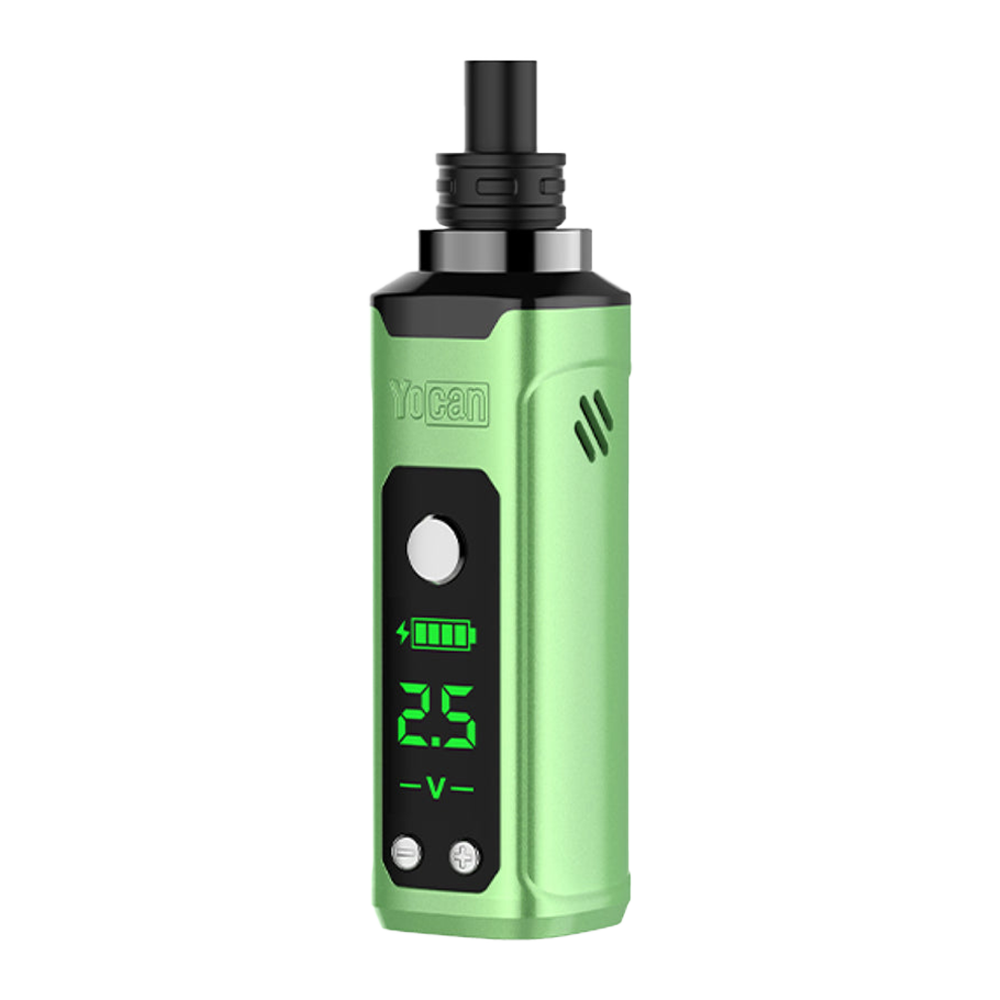 Yocan Nestor Wax Vaporizer Yocan Bamboo Green Vaporizers - Tophatter Daily Deals