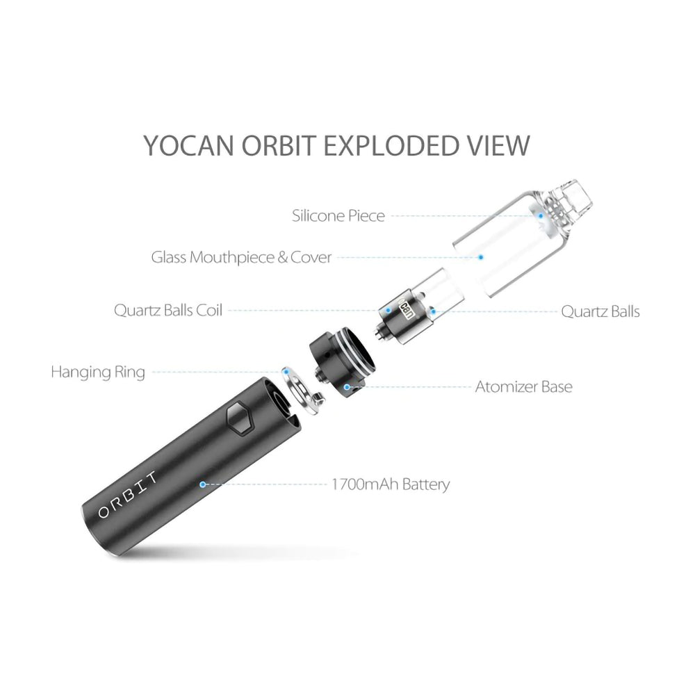 Yocan Orbit Concentrate Vaporizer Vaporizers - Tophatter Daily Deals